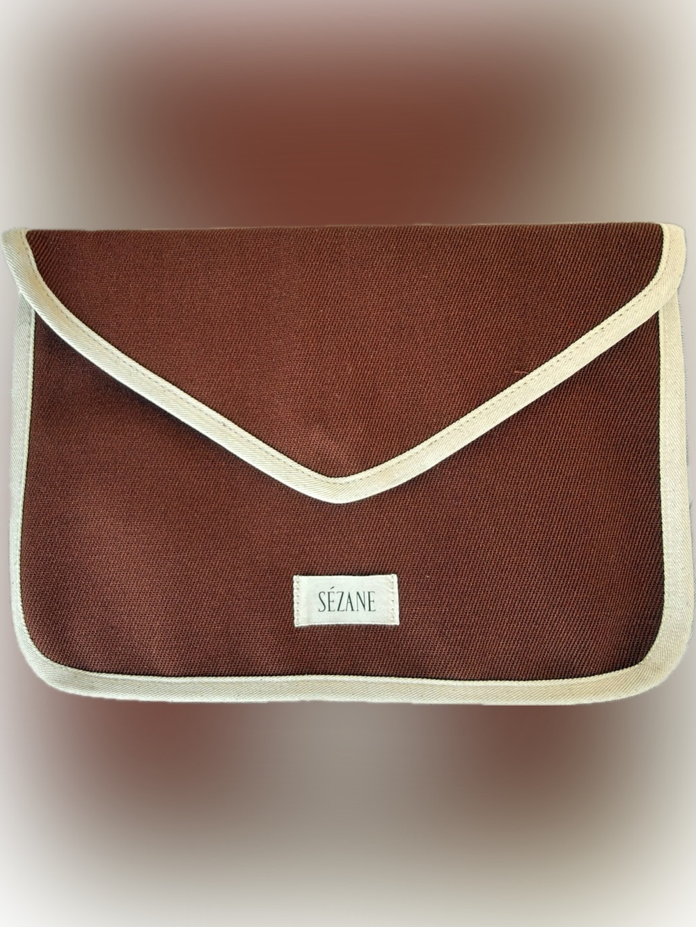 Sezane Cotton Pouch Envelope